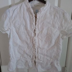 Escada linen top